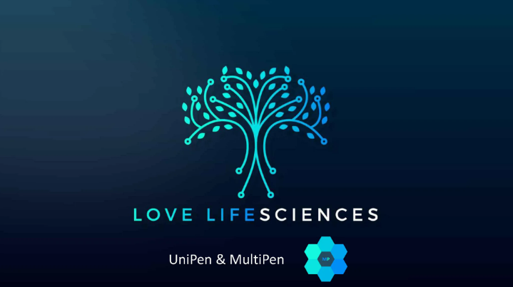 A blue Love Life Sciences logo (one of the KU Innovation Park businesses).